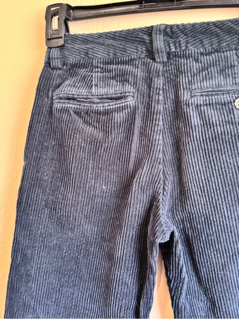 Ralph Lauren Navy Corduroy Trousers